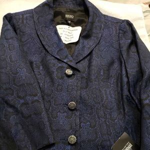 Bigio Cobalt and Black Jacket